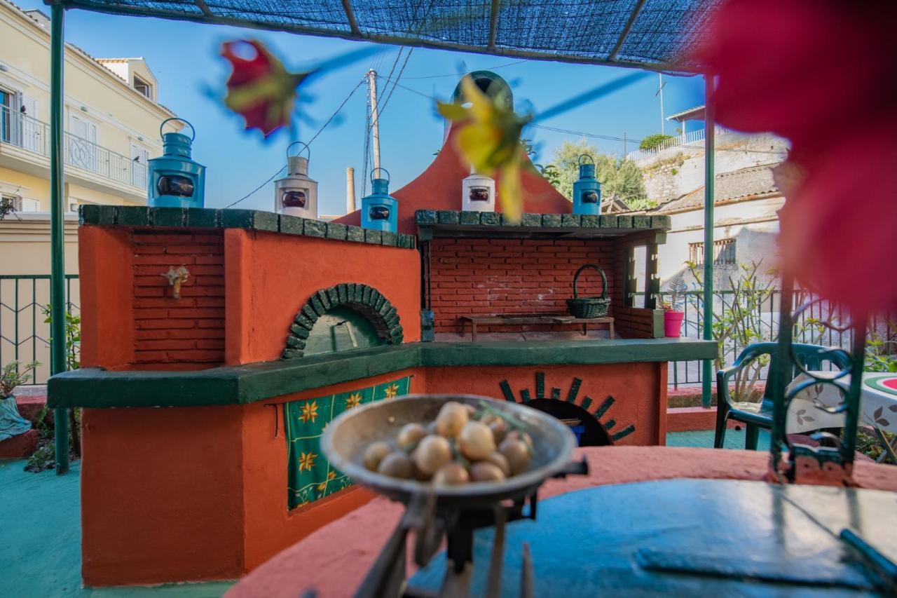 Fay'S Barbeque Garden House -Family Activities Corfu Port Apartment Luaran gambar